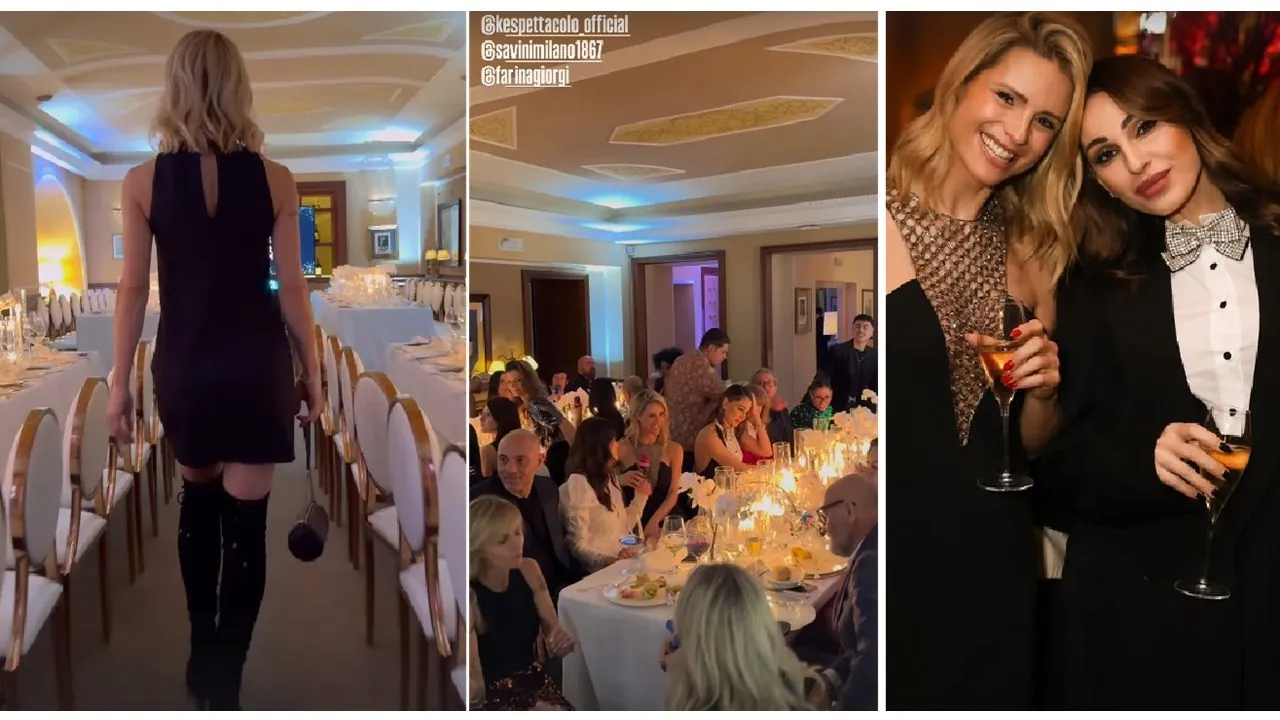 Michelle Hunziker party
